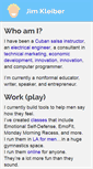 Mobile Screenshot of jimkleiber.com